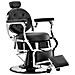 Poltrona Da Barbiere Parrucchiere Idraulica Girevole Per Il Salone Barbiere Barber Shop Agustín Barberking - Foto miniatura 6