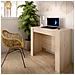 Tavolo Allungabile Cognolo, Consolle Estensibile Multiposizione, Tavolo Da Pranzo Multiuso, 54/239x90h77 Cm, Rovere - Foto miniatura 1