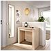 Tavolo Allungabile Cognolo, Consolle Estensibile Multiposizione, Tavolo Da Pranzo Multiuso, 54/239x90h77 Cm, Rovere - Foto miniatura 4