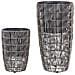 Set Di 2 Vasi Per Piante Chelone Rattan Sintetico 26/34 Cm Marrone - Foto miniatura 7