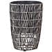 Set Di 2 Vasi Per Piante Chelone Rattan Sintetico 26/34 Cm Marrone - Foto miniatura 8