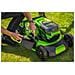 2514207 tagliaerba Tagliaerba a spinta Batteria Nero, Verde - Foto miniatura 7