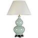 Lampada Da Scrivania Contemporanea Harbin Porcellana Celadon 1 Luce E27 - Foto miniatura 2