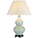 Lampada Da Scrivania Contemporanea Harbin Porcellana Celadon 1 Luce E27 - Foto miniatura 1