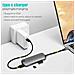 Hub Usb C 8 In 1 Con Usb 3.0, Hdmi, Rj45, Lettore Di Schede Sd /tf, Ricarica Pd Da 100 W - Foto miniatura 2