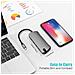 Hub Usb C 8 In 1 Con Usb 3.0, Hdmi, Rj45, Lettore Di Schede Sd /tf, Ricarica Pd Da 100 W - Foto miniatura 6