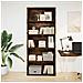 Libreria Rovere Fumo 80x30x189 Cm In Legno Multistrato - Foto miniatura 2