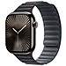 Cinturino a maglie magnetico nero (46 mm) - S /M - Foto miniatura 2