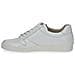 White Nappa Casual Closed Sport Shoe Sneakers Pelle Scarpe Donna Bianco Eu 36, 9-23753-20-102 - Foto miniatura 3