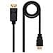 10.15.4301 cavo e adattatore video 1 m DisplayPort HDMI Nero - Foto miniatura 1