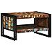 Tavolino Salotto Multicolore 70x50x38cm Legno Massello Recupero - Foto miniatura 3