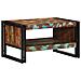 Tavolino Salotto Multicolore 70x50x38cm Legno Massello Recupero - Foto miniatura 1