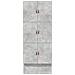 Struttura Letto con Contenitore Grigio cemento 90x200 cm - Foto miniatura 7