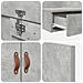 Struttura Letto con Contenitore Grigio cemento 90x200 cm - Foto miniatura 8