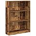 Libreria Legno Antico 80x24x109 cm in Legno Multistrato - Foto miniatura 1