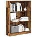 Libreria Legno Antico 80x24x109 cm in Legno Multistrato - Foto miniatura 4
