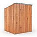 Box In Acciaio Zincato Casetta Da Giardino In Lamiera 1.55 X 1.75 M X H2.02 M - 60 Kg – 2.71 Metri Quadri - Finitura Legno - Foto miniatura 4