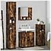 Set di mobili per il bagno 4 pcs Rovere fumo 61 x 35 x 64 cm - Foto miniatura 4