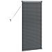 Tenda per Finestra con tende Grigio scuro Alluminio - Foto miniatura 7