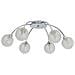 Lampadario Da Soffitto Con 6 Lampadine Led G9 240 W - Foto miniatura 3