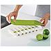 Vassoio Per Cubetti Di Ghiaccio Quicksnap Plus Verde Design Innovativo E Funzionale Facile Da Usare E Liberare I Cubetti Colore Verde Per Cucina Moderna - Foto miniatura 3