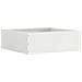 Bordura per Prato 6 pcs Bianco 40 x 40 x 13 cm Acciaio - Foto miniatura 3