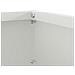 Bordura per Prato 6 pcs Bianco 40 x 40 x 13 cm Acciaio - Foto miniatura 7