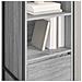 Armadio per Libri con cassetto Grigio Sonoma 43 x 36 x 150.5 cm - Foto miniatura 4