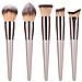 Set Di 10 Pennelli Trucco & Spugnette Beauty Blender - Kit Completo Di Strumenti Cosmetici - Foto miniatura 2