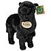 Peluche Lama 23cm Realista Ultra Morbido In Materiale Riciclato Ecologico, Nero - Foto miniatura 4