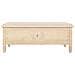Sgabello Beige In Legno E Imbottita 120x43x48h - Foto miniatura 2