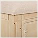 Sgabello Beige In Legno E Imbottita 120x43x48h - Foto miniatura 5