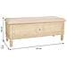 Sgabello Beige In Legno E Imbottita 120x43x48h - Foto miniatura 8