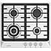 Piano Cottura A Gas 4 Fuochi Gas 60cm Inox Sspc604xfgw - Foto miniatura 1