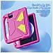 Cover per Pad 6 - Rosa, Antiurto, Con Soporte - Foto miniatura 2