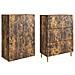 Set di armadi 2 pcs Rovere Fumo 66 x 34,5 x 90 cm - Foto miniatura 3