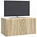 Mobile Porta TV da Muro Rovere Sonoma 59,5 x 31 x 30 cm - Foto miniatura 2
