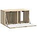 Mobile Porta TV da Muro Rovere Sonoma 59,5 x 31 x 30 cm - Foto miniatura 3