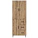 Set di armadi 2 pcs Rovere Artigianale 66 x 34,5 x 89,5 cm - Foto miniatura 4