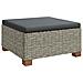 6 pz Set Lounge in Rattan con Cuscini GENDT Rattan naturale - Foto miniatura 3