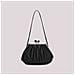 borsa clutch morbida con chiusura a sfere NERO - Foto miniatura 2