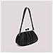 borsa clutch morbida con chiusura a sfere NERO - Foto miniatura 4