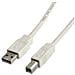 Cavo Usb 2.0 A / B M / M Mt. 3 Bianco . - Foto miniatura 1