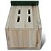 Casette Per Farfalle 8 Pz In Legno 14x15x22 Cm - Foto miniatura 5