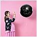 Partydeco - Palloncino Gigante Nero Boy Or Girl Coriandoli Rosa - Foto miniatura 2