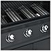 Barbecue E Griglia A Gas 4+1 Fornelli Nero - Foto miniatura 2