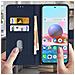 Custodia Xiaomi Redmi Note 10 / 10s Protezione Portacarte Funzione Supporto Blu - Foto miniatura 3
