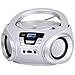 Stereo Portatile Boombox Cd Mp3 Bluetooth Trevi Cmp 544 Bt Bianco - Foto miniatura 1