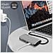 8-in-1 Usb-c Hub Aluminium Body - 440-401-03 (44040103) - Foto miniatura 4