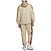 Tuta Da Uomo Cappuccio Sport Essentials Beige Taglia S Cod Dm6841-250 - Foto miniatura 2